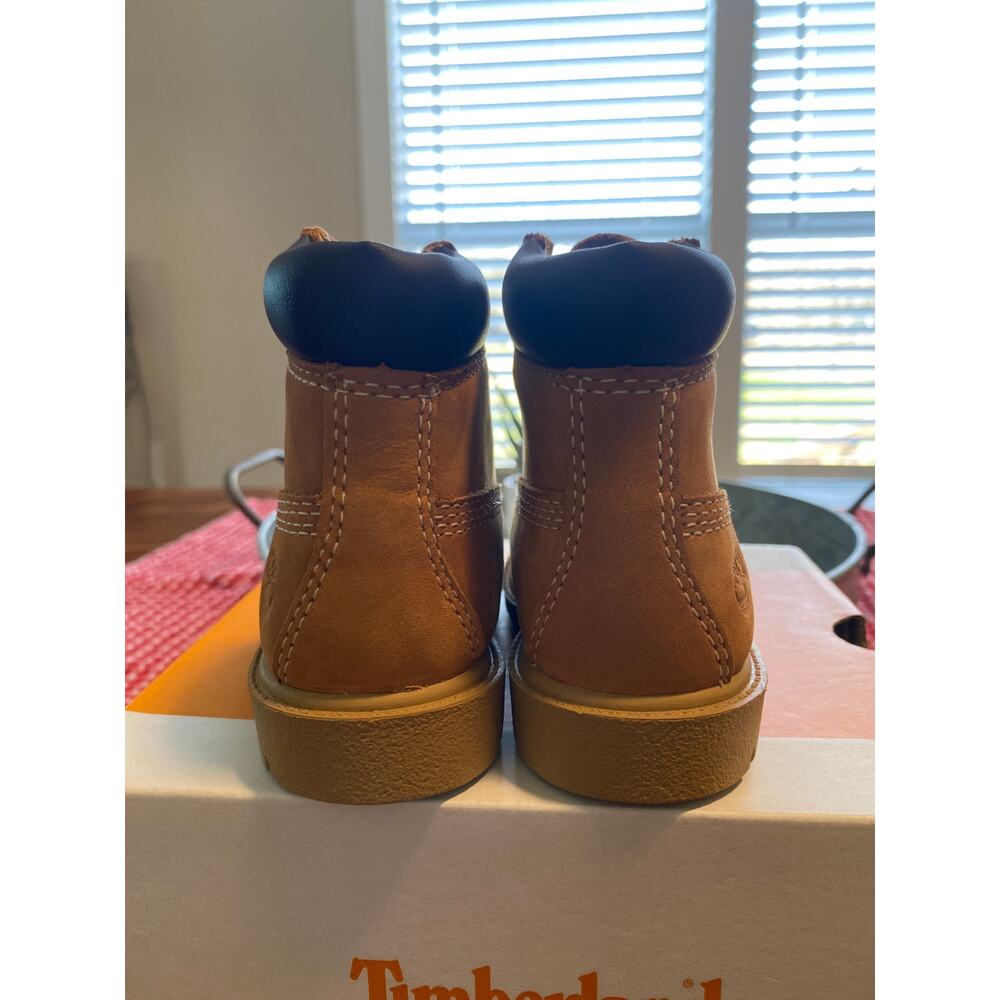 Timberland Classic 6 IN Lace Waterproof Toddler Boots SZ 5M - Picture 3 of 6